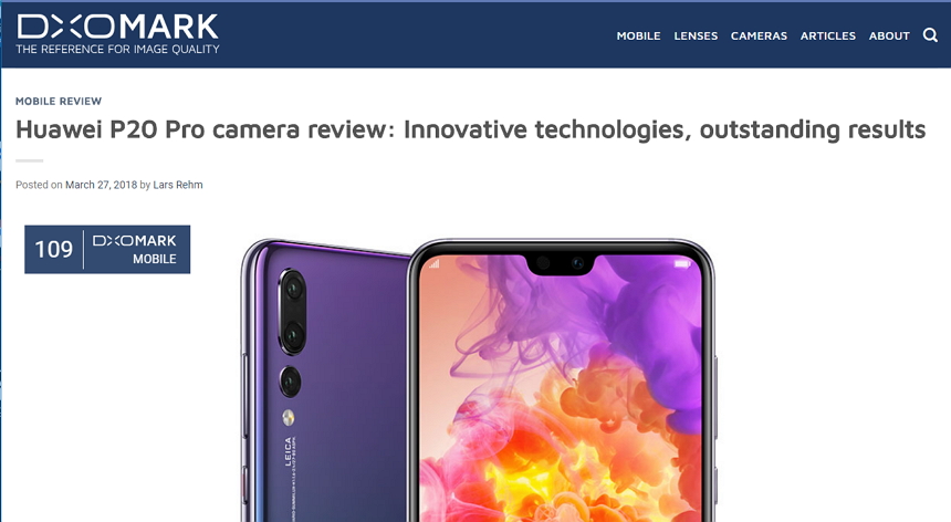 HUAWEI P20 Pro
